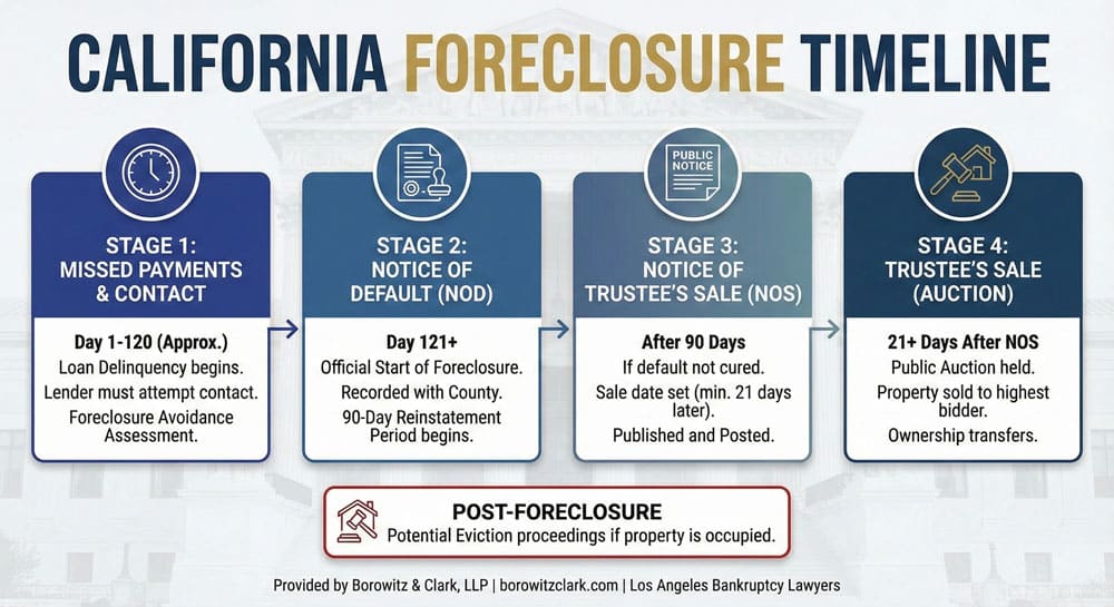 California Foreclosure Timeline